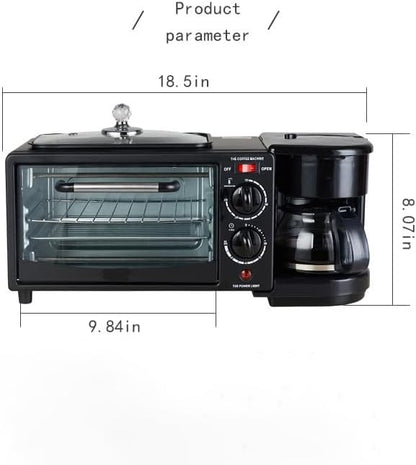 EasyBreakfast™ 3-en-1 Fabricante De Desayuno horno